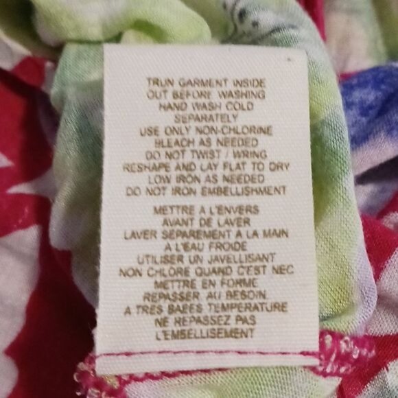 Free People Lighweight Pink Multi Floral Sequin Tank Top Y2K Size‎ S - Picture 10 of 13